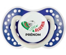 I love algeria avec prénom Sucette LOVI Dynamic Bleu-marine phosphorescente