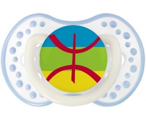 Drapeau Amazigh Sucete LOVI Dynamic Blanc-cyan classique