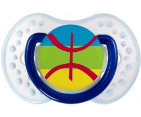 Drapeau Amazigh Sucete LOVI Dynamic Marine-blanc-bleu classique