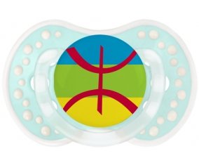 Drapeau Amazigh Sucete LOVI Dynamic Retro-turquoise-lagon classique