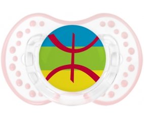 Drapeau Amazigh Sucete LOVI Dynamic Retro-blanc-rose-tendre classique