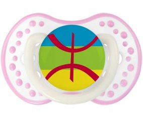 Drapeau Amazigh Sucete LOVI Dynamic Blanc-rose phosphorescente