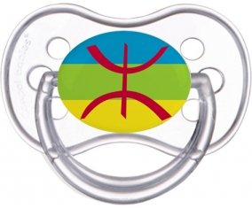 Drapeau Amazigh Sucete Anatomique Transparente classique