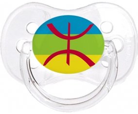 Drapeau Amazigh Sucete Cerise Transparent classique