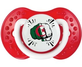 Drapeau Algérie Coup de poing Tétine LOVI Dynamic Blanc-rouge classique