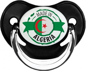 Made in Algeria design 2 Tétine Physiologique Noir classique