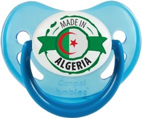 Made in Algeria design 2 Tétine Physiologique Bleue phosphorescente