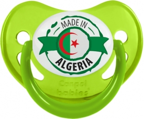 Made in Algeria design 2 Tétine Physiologique Vert phosphorescente