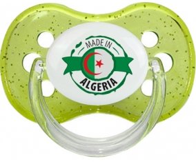 Made in Algeria design 2 Sucete Cerise Vert à paillette