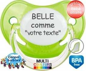 Belle comme... + prénom: Sucette Physiologique-su7.fr