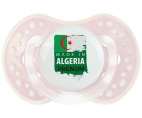 Made in Algeria design 3 avec prénom Sucette LOVI Dynamic Retro-rose-tendre classique
