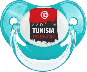 Made in Tunisia avec prénom : Sucette Physiologique personnalisée