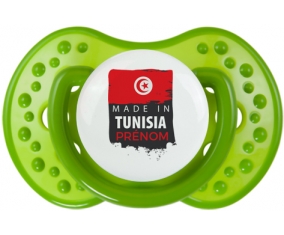 Made in Tunisia avec prénom : Sucette LOVI Dynamic personnalisée