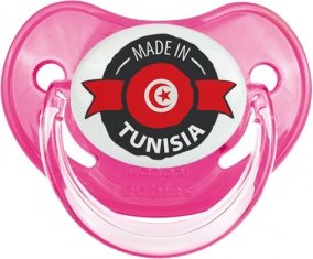 Made in Tunisia design 1 avec prénom Sucete Physiologique Rose classique