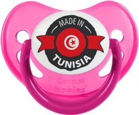 Made in Tunisia design 1 avec prénom Sucete Physiologique Rose phosphorescente
