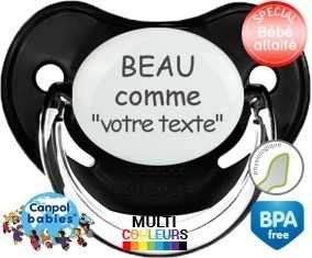 Beau comme... + prénom: Sucette Physiologique-su7.fr