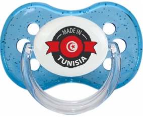 Made in Tunisia design 1 avec prénom : Sucette Cerise personnalisée