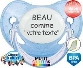 Beau comme... + prénom: Sucette Physiologique-su7.fr