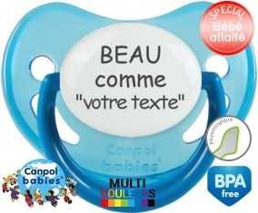 Beau comme... + prénom: Sucette Physiologique-su7.fr