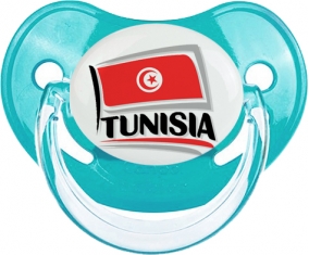 Flag Tunisia design 1 : Sucette Physiologique personnalisée