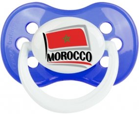 Flag Morocco design 1 : Sucette Anatomique personnalisée