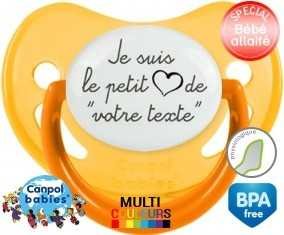 Je suis le petit cœur de... Style1 + prénom: Sucette