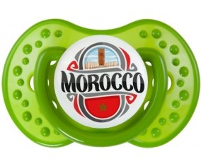 Flag Morocco design 2 : Sucette LOVI Dynamic personnalisée