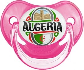 Flag Algeria design 2 Sucete Physiologique Rose classique