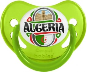 Flag Algeria design 2 Sucete Physiologique Vert phosphorescente