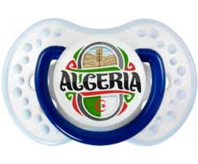 Flag Algeria design 2 Tétine LOVI Dynamic Marine-blanc-bleu classique
