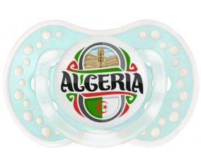 Flag Algeria design 2 Tétine LOVI Dynamic Retro-turquoise-lagon classique