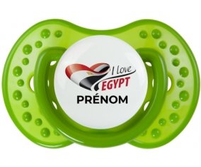 I love Egypt avec prénom : Sucette LOVI Dynamic personnalisée