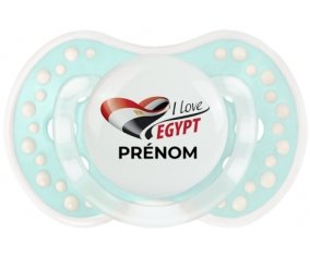 I love Egypt avec prénom Sucete LOVI Dynamic Retro-turquoise-lagon classique