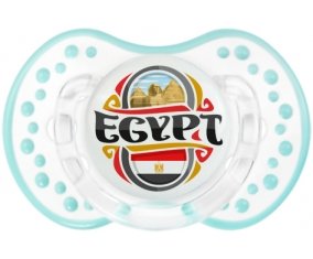 Flag Egypt design Tétine LOVI Dynamic Retro-blanc-lagon classique