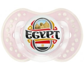 Flag Egypt design Tétine LOVI Dynamic Retro-rose-tendre classique