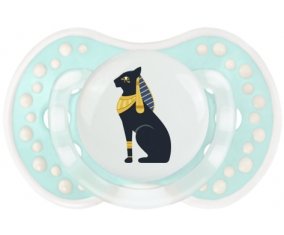 Chat égyptien noir bastet déesse de l'egypte ancienne Sucette LOVI Dynamic Retro-turquoise-lagon classique