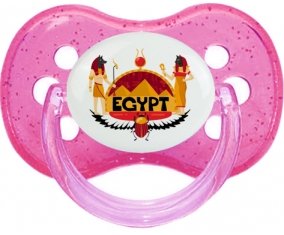 Égypte ancienne Tétine Cerise Rose à paillette