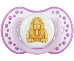 Statue de sphinx égyptien symbole de l'Égypte ancienne Sucete LOVI Dynamic Blanc-mauve classique