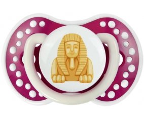 Statue de sphinx égyptien symbole de l'Égypte ancienne Sucete LOVI Dynamic Fuchsia phosphorescente
