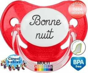 Bonne nuit: Sucette Physiologique-su7.fr