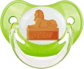 Statue de sphinx égyptien Sucette Physiologique Vert classique