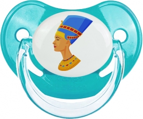 Néfertiti Sucette Physiologique Bleue classique