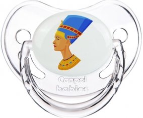 Néfertiti Sucette Physiologique Transparent classique