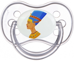 Néfertiti Sucette Anatomique Transparente classique