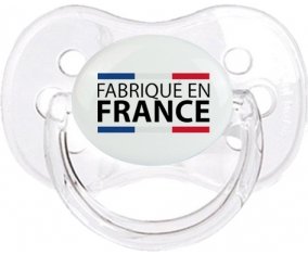 Fabriqué en France Sucette Cerise Transparent classique