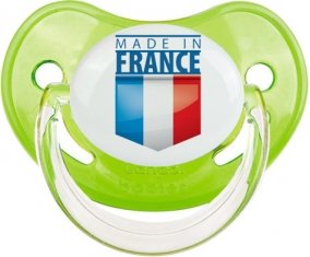 Made in France design 2 Sucette Physiologique Vert classique