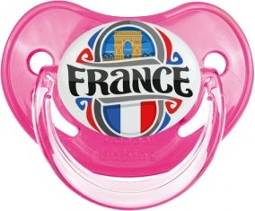 Flag France design 1 Sucete Physiologique Rose classique