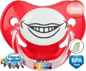 Bouche souriante: Sucette Physiologique-su7.fr