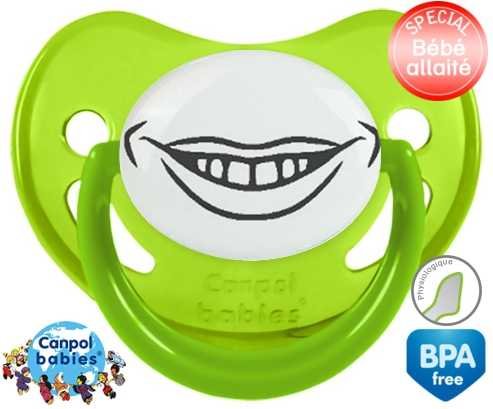 Bouche souriante: Sucette Physiologique-su7.fr