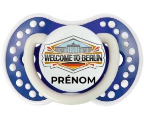 Welcome to Berlin avec prénom Sucete LOVI Dynamic Bleu-marine phosphorescente
